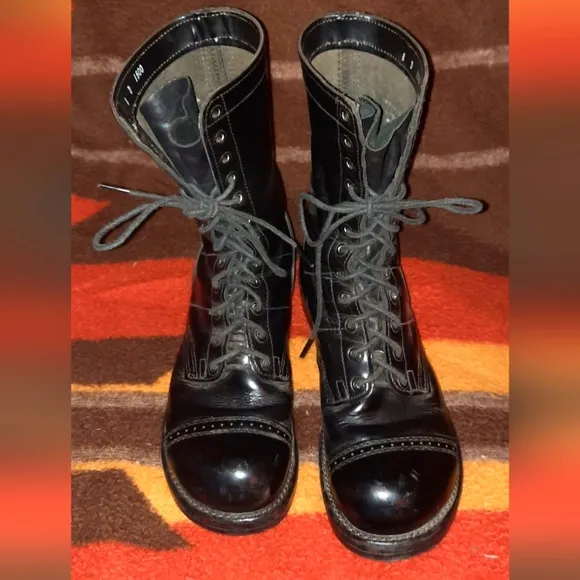 Black Army Boots