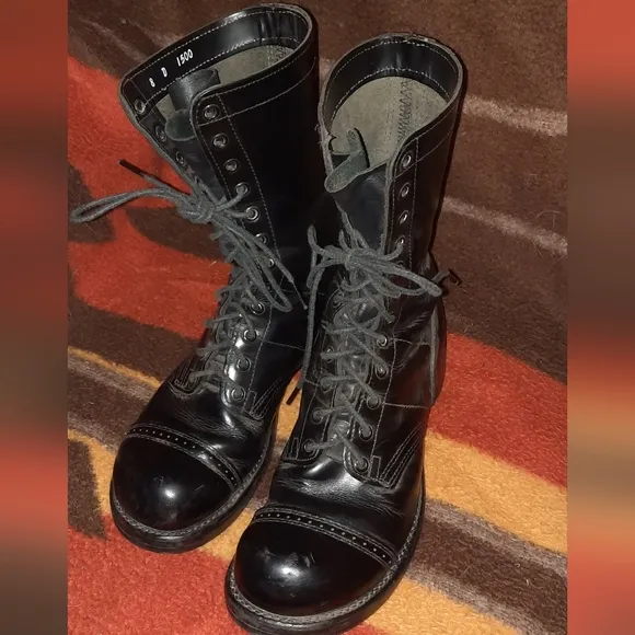 Black Army Boots