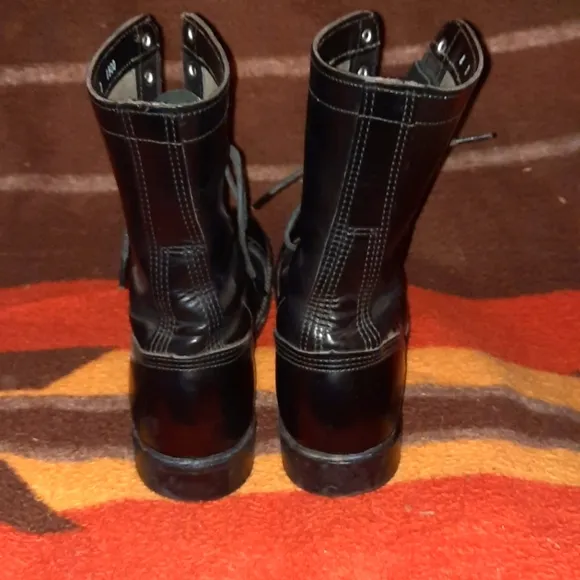 Black Army Boots