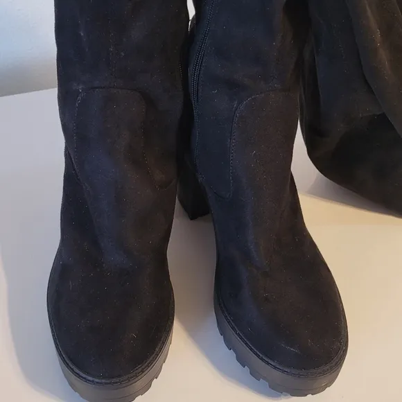 Black diba Thigh High Women's Boots Sz 9.5