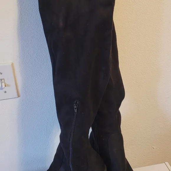 Black diba Thigh High Women's Boots Sz 9.5