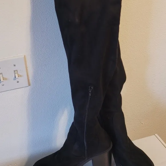Black diba Thigh High Women's Boots Sz 9.5