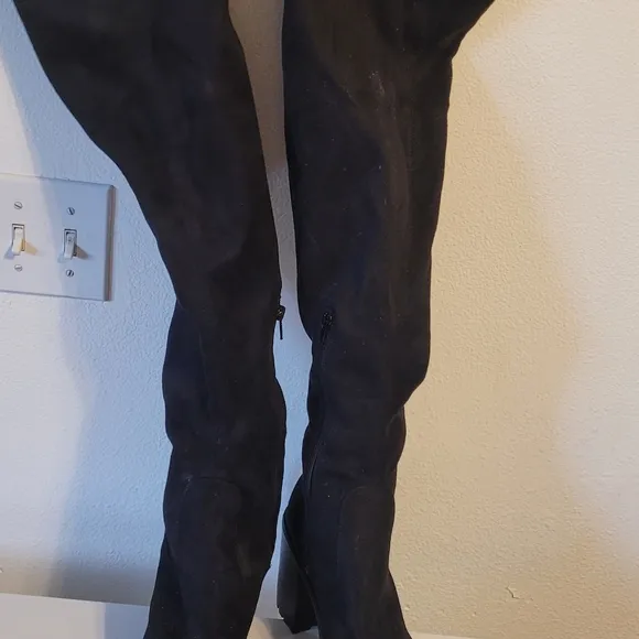 Black diba Thigh High Women's Boots Sz 9.5