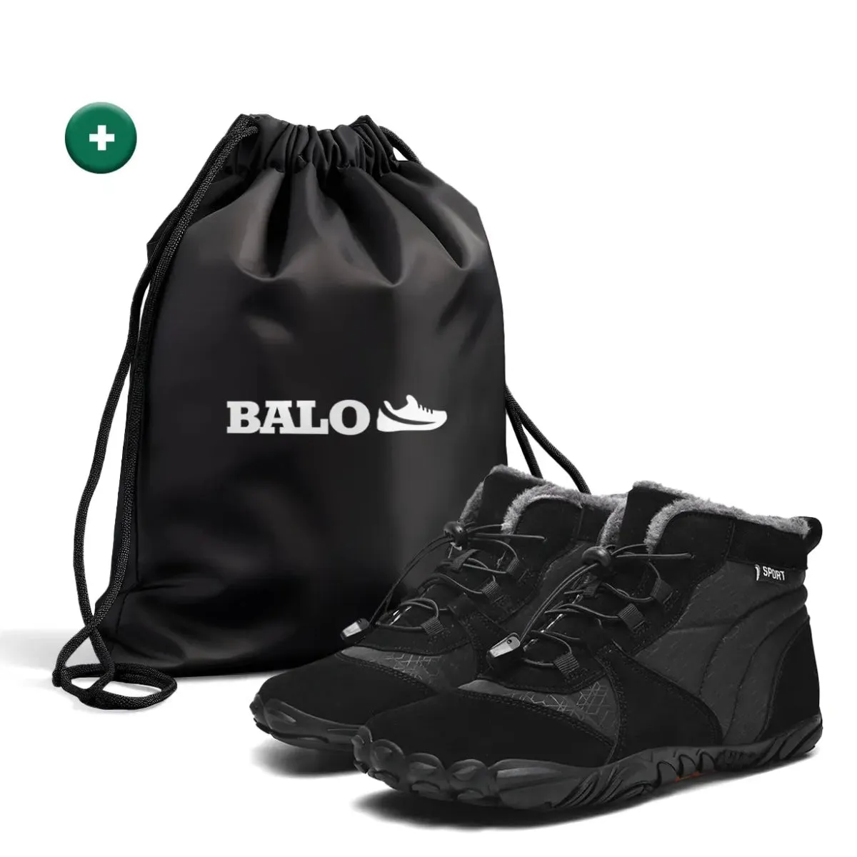 Black Forest Winter Barefoot Shoes