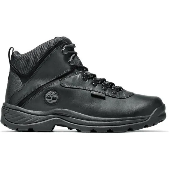 Black Men's White Ledge Mid Waterproof Leather‎ Winter Hiking Outdoor Boots