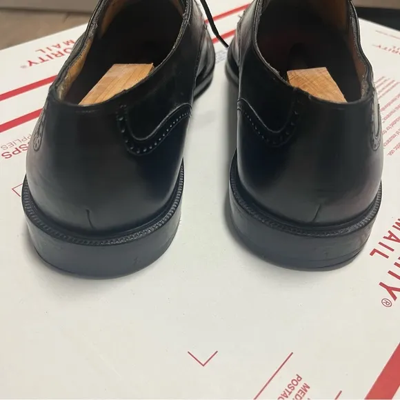 Black Mezlan Genuine Crocodile Dress Shoes - Sz 11.5