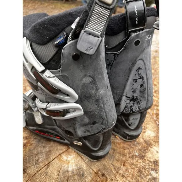 Black Size 26 300mm Nordica B7 Hyglenlcal Women's Downhill Ski‎ Boots