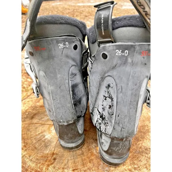 Black Size 26 300mm Nordica B7 Hyglenlcal Women's Downhill Ski‎ Boots
