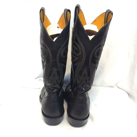 Black Western Nocona Cowboy Boots