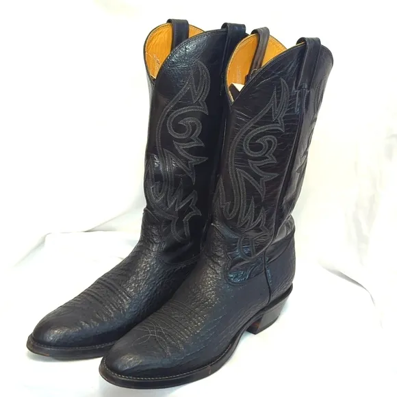 Black Western Nocona Cowboy Boots