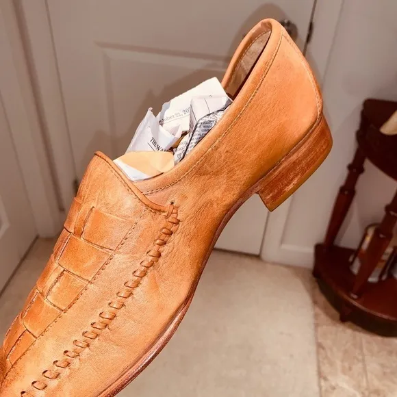 Blair Personal Choice Leather Woven Loafer.
