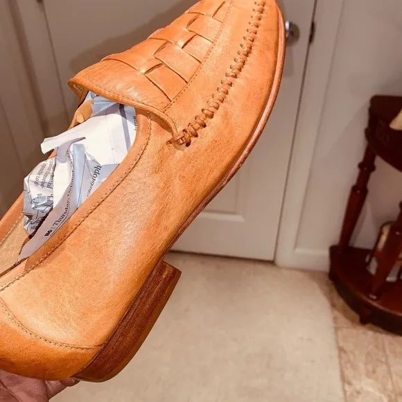 Blair Personal Choice Leather Woven Loafer.