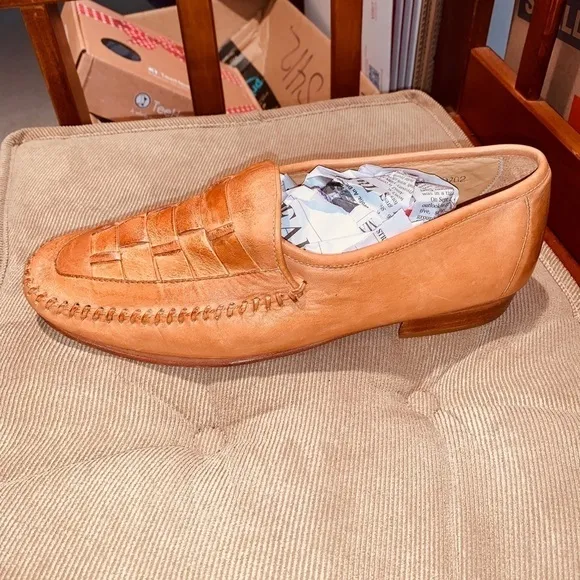 Blair Personal Choice Leather Woven Loafer.