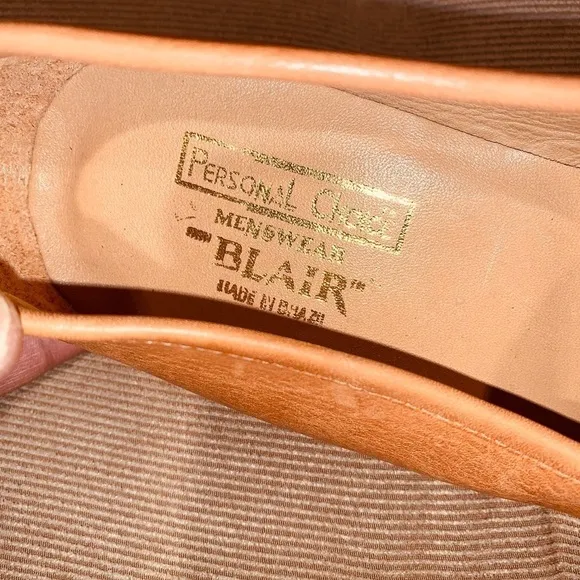 Blair Personal Choice Leather Woven Loafer.