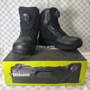 BLAUER Tactical Waterproof Boa Boots 6&quot; Clash WP Black Men's 7.5 Style FW016WP