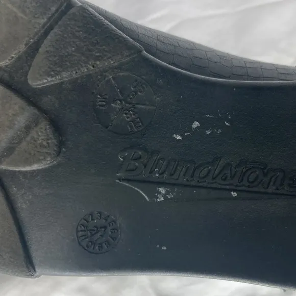 Blundstone 262 black leather boots