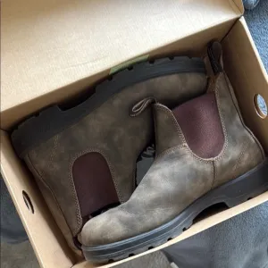 Blundstone Men's Brown Leather Boots