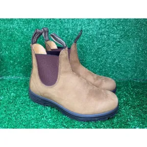 BLUNDSTONE Saddle Brown Leather Chelsea All Terrain Boots Women's US 7 AUS 4