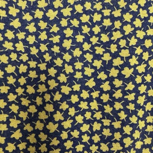 Boden Lucile Long Sleeve Jersey Maxi Dress Black Mustard Leaves Size 18L Pockets