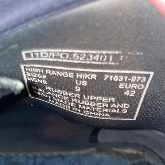 BOGS  High Range Hiker Camo Boots 9