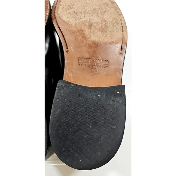 Bostonian Classics~ Men's Size 9.5W~ Black Leather Oxford Shoes.