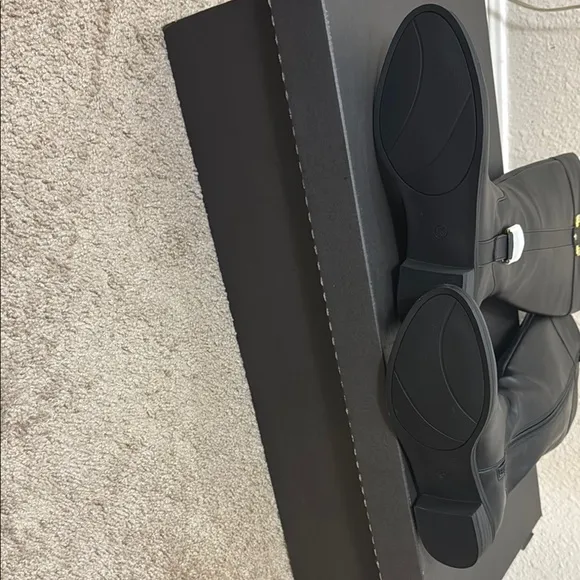 Brand NEW - Black Leather Boots