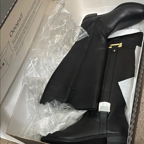 Brand NEW - Black Leather Boots