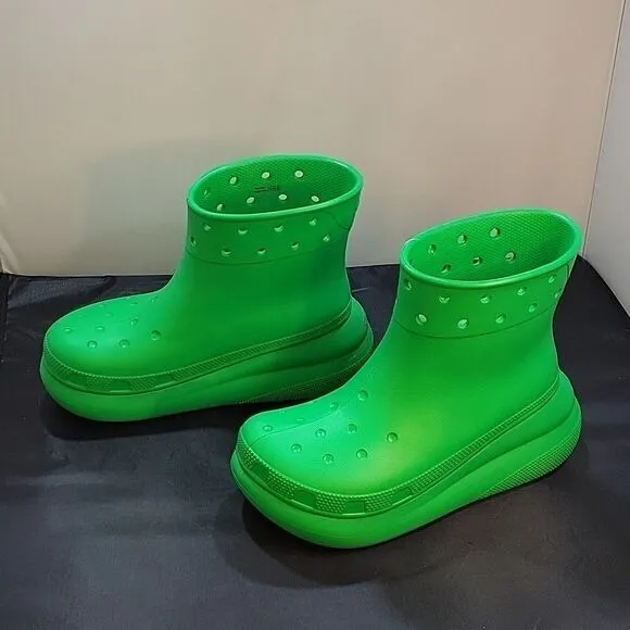 BRAND NEW ICONIC CROCS CRUSH COMFORT RAIN BOOT