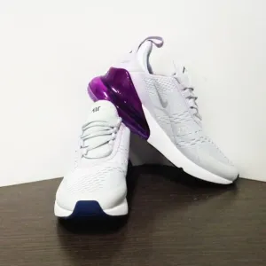Brand New Nike Air Max 270 Platinum Violet Frost Sneakers. Sz:7Y 943345-023 F53