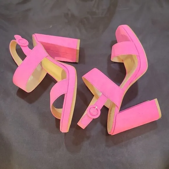 BRAND NEW MADDEN GIRL MINE BLOCK HEEL OPEN-TOE PLATFORM SANDAL
