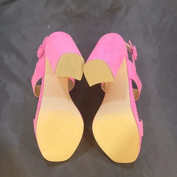 BRAND NEW MADDEN GIRL MINE BLOCK HEEL OPEN-TOE PLATFORM SANDAL