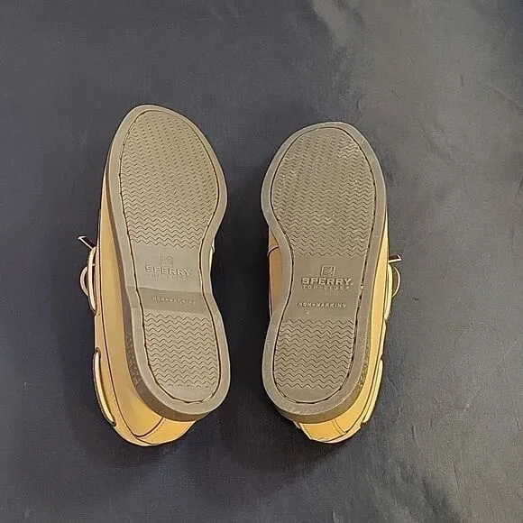 BRAND NEW SPERRY TOP-SIDER BIG KID'S AUTHENTIC ORIGINAL SLIP-ON BOAT SHOE