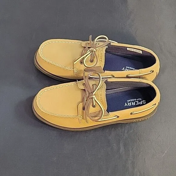 BRAND NEW SPERRY TOP-SIDER BIG KID'S AUTHENTIC ORIGINAL SLIP-ON BOAT SHOE