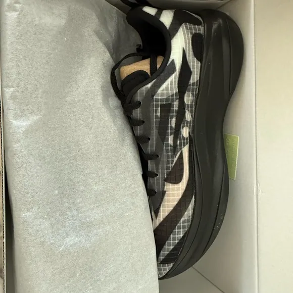 Brandblack Black and Gray Modern Athletic Shoes