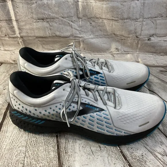 Brooks Adrenaline GTS 21 Running Shoes Mens Sz 15 Lightweight Breathable Cushion