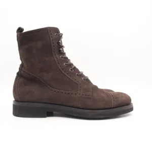 Brooks Brothers Suede Boots Men's Size 9.5 D US Chukka Boots Shoes Made in Italy