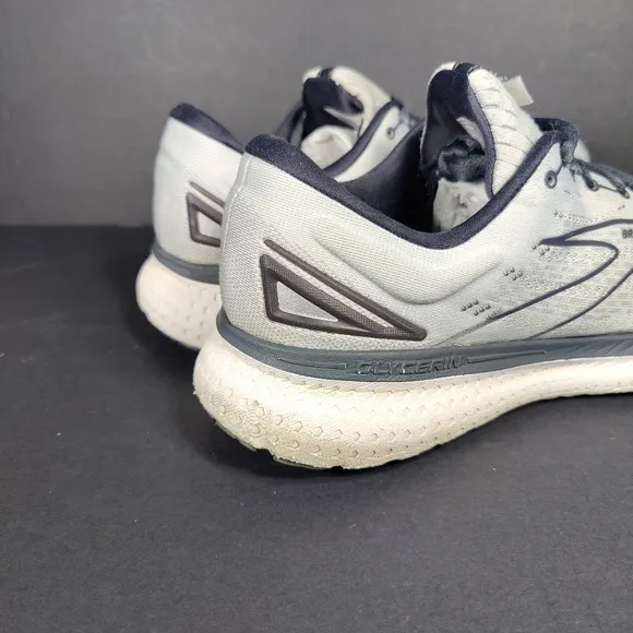 Brooks Glycerin 19 Women's Athletic Sneaker Cool Gray White Running Shoe Size 11