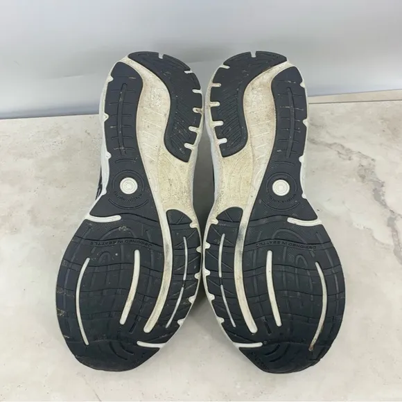 BROOKS Glycerin 20 Sneakers Men Size 12.5 Shoes Running Black White Mesh