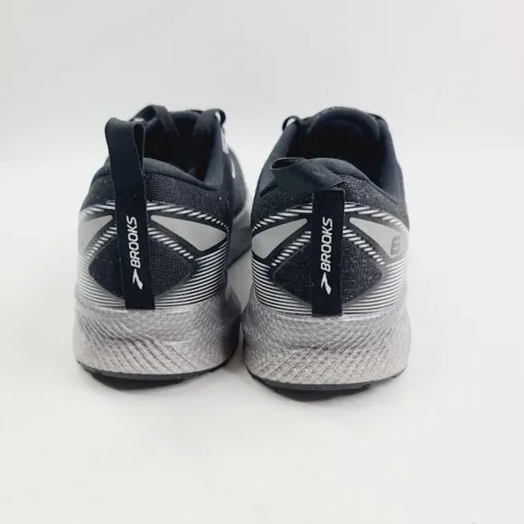 Brooks Men's Ebony Black Levitate 6 Mesh Athletic Running Shoes Size 9.5