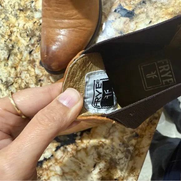 Brown Leather Chelsea Boots