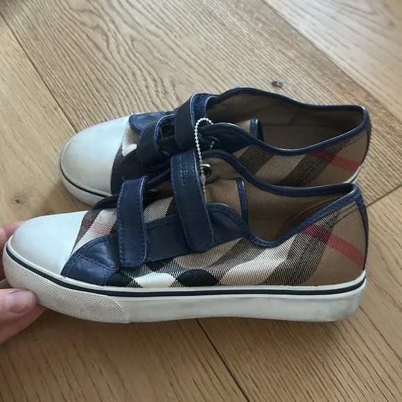 Burberry boys shoes navy kids 3 35 European