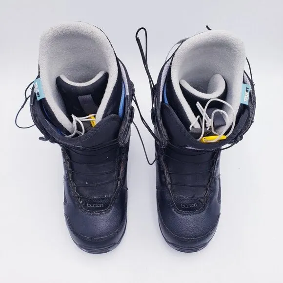 Burton Mint Snowboard Boot Black Womens Size 7