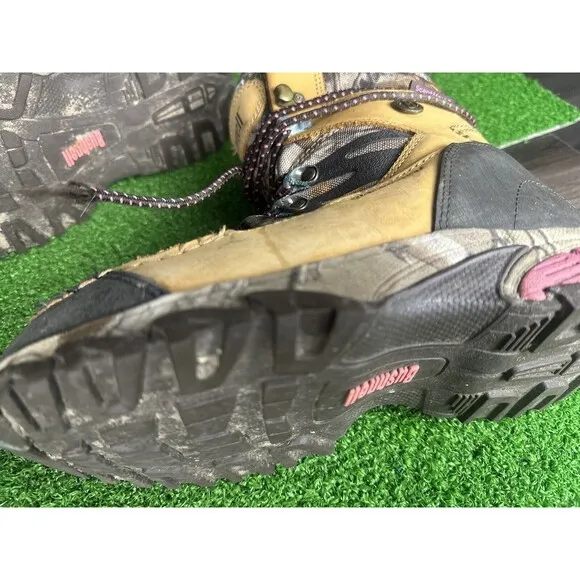 Bushnell Xlander Broon Mossy Hunting Boots Sz 7.5  M womens Scent Mask...