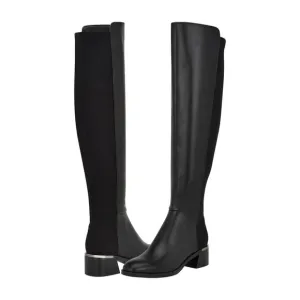Calvin Klein boots Jotty black  size 8M high knee length round toe dress boots