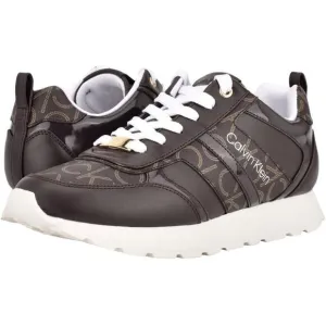 Calvin Klein Carlla athletic running shoes brown size 8