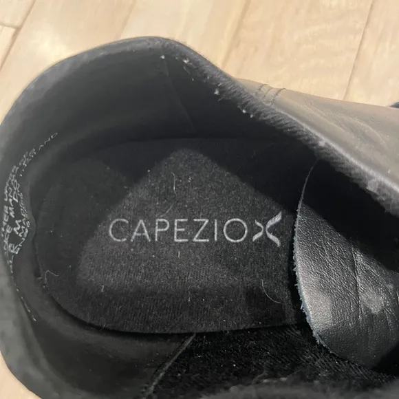 Capezio Cadence Black Tap Dance Shoes CG19 Size 10.5 M