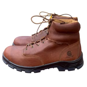 Carhartt Men's CMZ6340 Made In USA 6&quot; CompToe Brown Work Boot Size 14