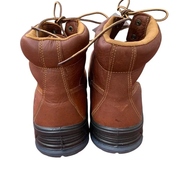 Carhartt Men's CMZ6340 Made In USA 6&quot; CompToe Brown Work Boot Size 14