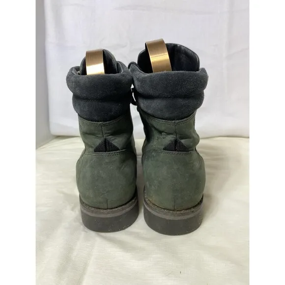 Chaco Cataluna Explorer Green Sz 7 Women's Leather Boots Morel