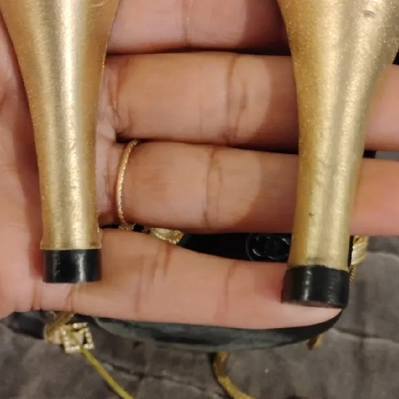 Chanel Gold Women's Shoes